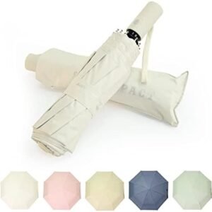 SY COMPACT Umbrella Automatic Travel Waterproof Light Folding Umbrellas Easy Carry for Women and Men