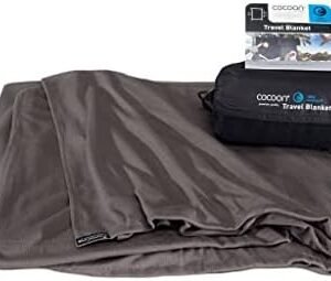 COCOON - Coolmax Travel Blanket | Compact Throw Blanket for Camping and Hiking | Fits in Backpack | Attaches to Luggage | Travel Essential | Fast Drying (Regular 70" x 55")