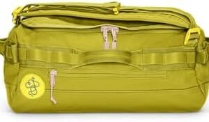 Go-Bag Mini Duffle Bag - Detachable Straps, Stylish, Compact, TSA-Approved Carry-On Travel Bag in Multiple Colors - Lightweight, Durable, Water-Resistant for Men and Women (Citronelle)