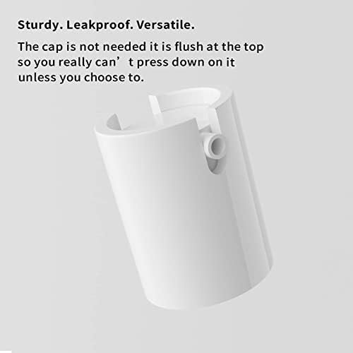 longway 0.5 Oz 15ml Airless Pump Bottles,Small Plastic Travel Vacuum Cosmetic Pump Bottles for Lotion and Cream(Pack of 6, Frosted) - Image 5