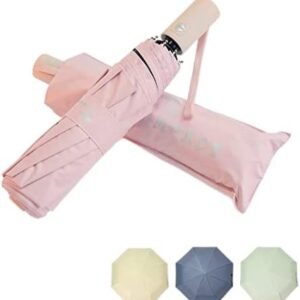 SY COMPACT Umbrella Automatic Travel Waterproof Light Folding Umbrellas Easy Carry for Women and Men