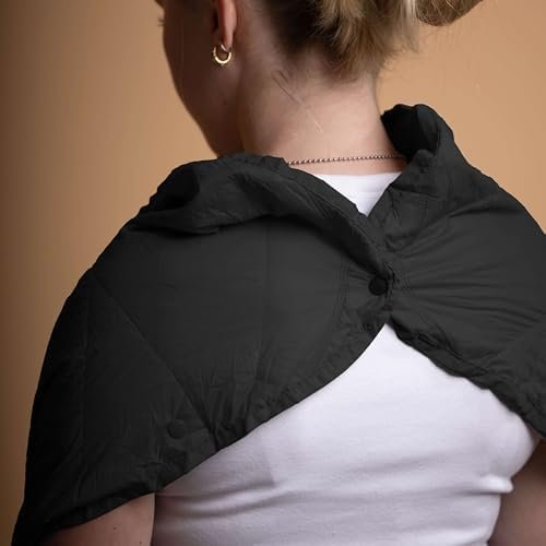 Gravel Layover Ultra-Compact Packable Down Blanket for Travel & Camping - Lightweight, Warm Travel Blanket Airplane, Car Blanket, Camping Blankets for Cold Weather - Includes Carrying Pouch (Black) - Image 5