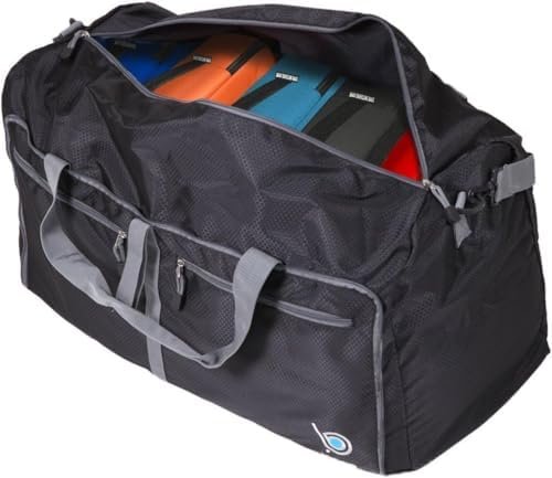 Bago Duffel Bags for Traveling - 60L Spacious Duffle Bag for Travel with Shoe Compartment | Durable, Foldable & Lightweight | Explore the World in Style & Convenience (SnowPurple) - Image 8