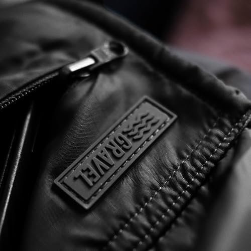 Gravel Layover Ultra-Compact Packable Down Blanket for Travel & Camping - Lightweight, Warm Travel Blanket Airplane, Car Blanket, Camping Blankets for Cold Weather - Includes Carrying Pouch (Black) - Image 9