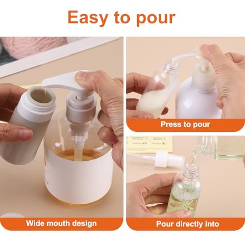 Beveetio Travel Bottles TSA Approved 15 Pack,2.9oz Silicone Refillable Size Containers, BPA Free Travel Tubes Toiletries for Cosmetic Shampoo Cream Conditioner Lotion Soap(2.9 OZ Multicolor) - Image 3