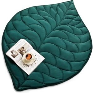 Kaisa Weighted Lap Blanket 7 lbs 41" x 53", Cozy Luxury Crystal Velvet Small Weighted Blanket for Adults, Portable Travel Weighted Blanket for Relaxation, All-Season Blanket, Machine Washable, Green