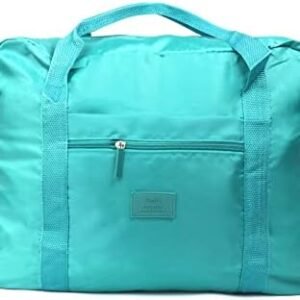 PAXLamb Travel Luggage Duffle Tote Bag Lightweight Waterproof Foldable Storage Carry Bag (Blue)