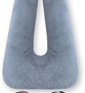 Travel Pillow Car Pillow Kid Car Sleeping The Sleeping Aid for Adults and Kids on Road Trips Kids Travel Pillow Gray