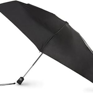totes Automatic Open Close Compact Foldable Travel Umbrella