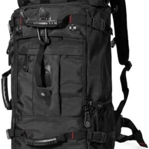 Travel Backpack Carry On Backpack Durable Convertible Duffle Bag Fit for 15.6 Inch Laptop for Men and Women hiking airplane shoes bag extendable three way uses multiple