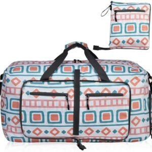 Dimayar 65L/85L/115L Travel Duffle Bag for Men,Foldable Travel Duffel Bag with Shoes Compartment Overnight Bag for Men Women